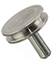 RS-MN-10-002016-5 SEM pin stub 12.7mm diameter top, standard pin, stainless steel AISI 316L