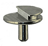 Low profile aluminum grade SEM pin stub 12.7 ∅ diameter with 90° of pre-tilt for ZEISS Crossbeam Systems. 
