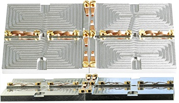 EM Tec four geological thin sections holder