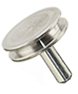 SEM pin stub 12.7 diameter top standard pin aluminium