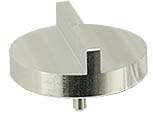 rs mn 10 002233 Double 90 degree angled SEM pin stub 32mm diameter standard pin