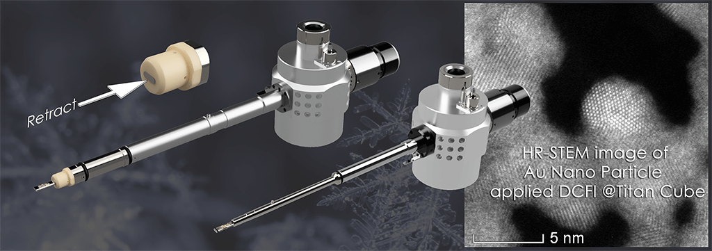 MEL-BUILD Double tilt LN2 Atmos Defend Holder - Rave Scientific